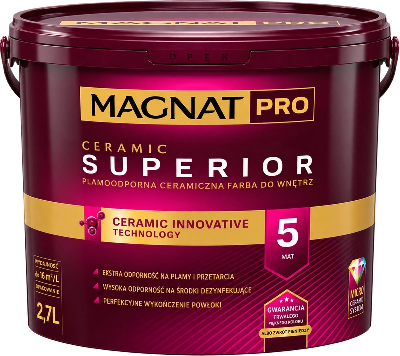 Magnat PRO Ceramic Superior 5 – farba ceramiczna