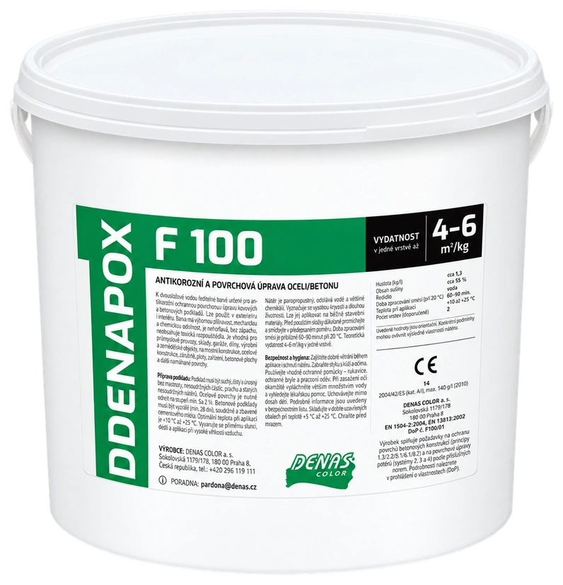 Denas Denapox F100 – epoksydowa farba do posadzek