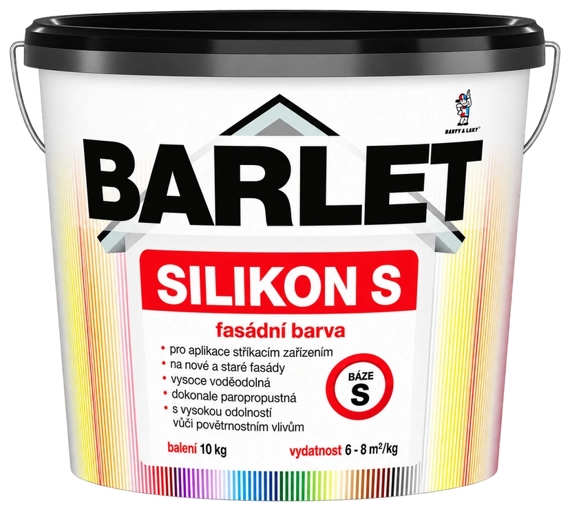 Barlet Barlet Silikon S – farba fasadowa silikonowa